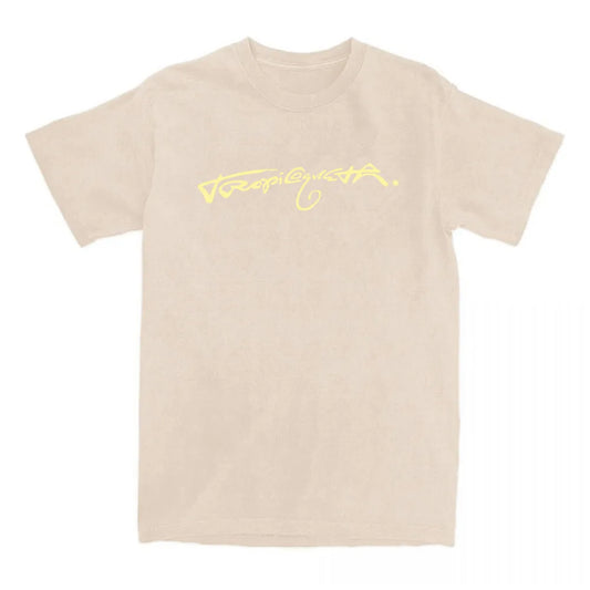 Karol G "Tropicoqueta" T-Shirt – Sand Beige & Light Yellow