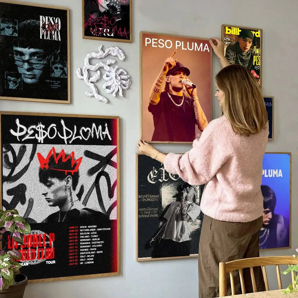 Peso Pluma Billboard Cover Wall Poster