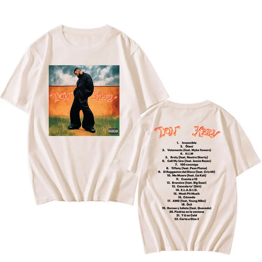 Beige DON KBRN T-Shirts – Singer Eladio Carrión