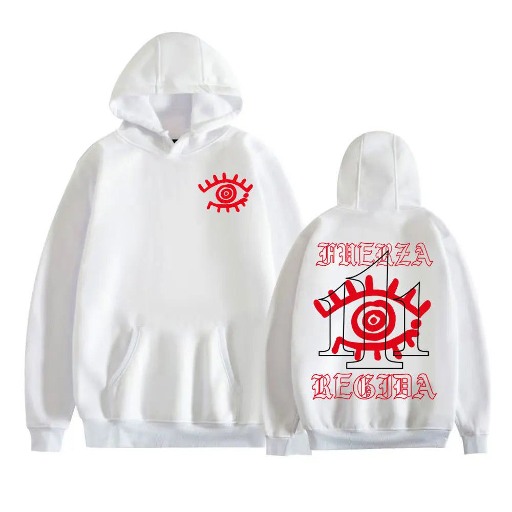 Fuerza Regida 111XPANTIA Album Hoodie (White)