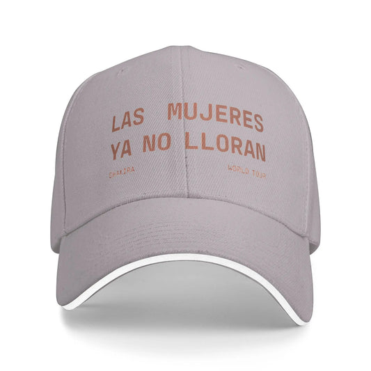Shakira Las Mujeres Ya No Lloran World Tour Baseball Cap (Gray)