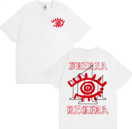 Fuerza Regida 111XPANTIA Album T-Shirt – White