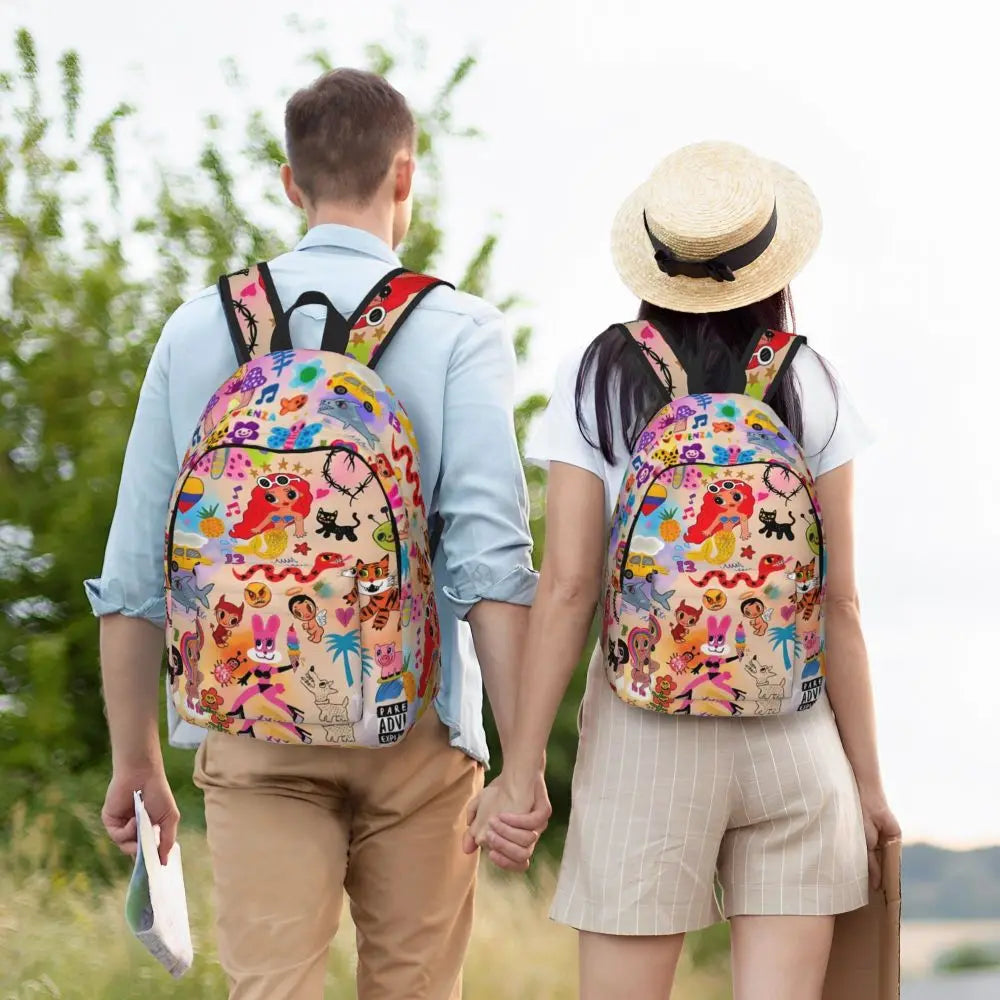 Karol G Mermaid Backpack – Manana Sera Bonito Beige