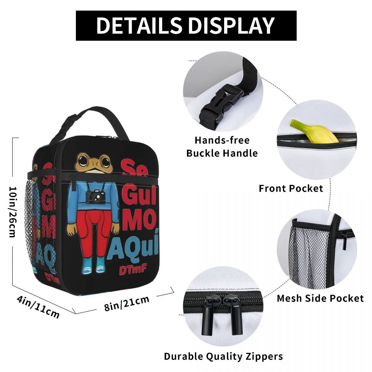 Lunch Bag DTMF – Bad Bunny “SeGuíMO AQuí ”