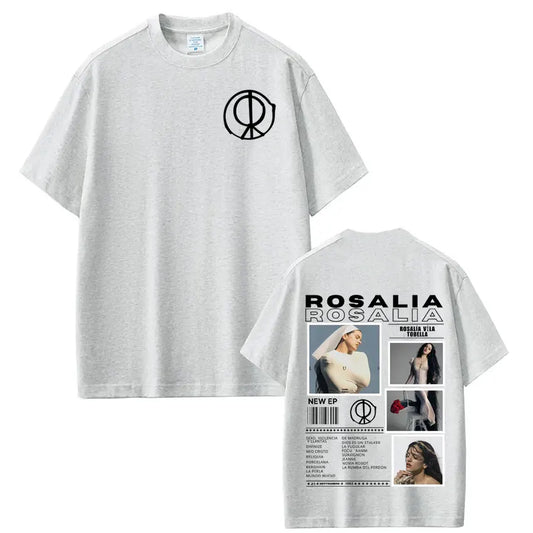 Rosalía LUX Album Tour 2025 T-Shirt – Gray