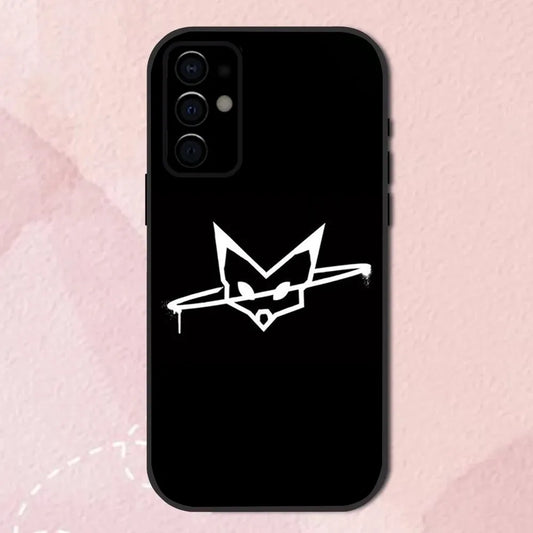 Rauw Alejandro Fox Logo Samsung Phone Case (Black)
