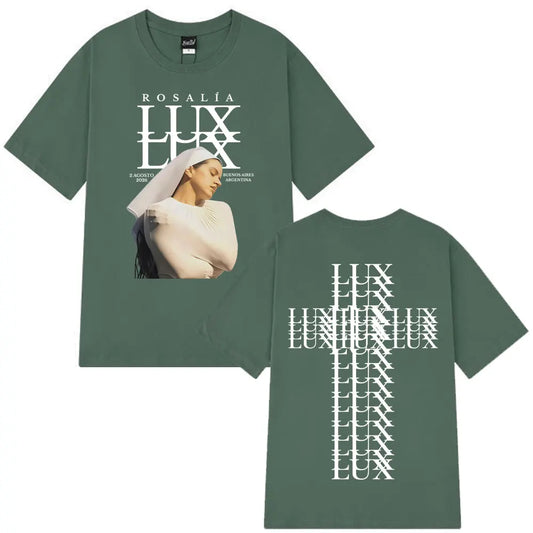 Rosalía LUX 2026 Tour T-Shirt – Green