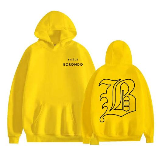 Beéle Borondo Logo Hoodie – Yellow