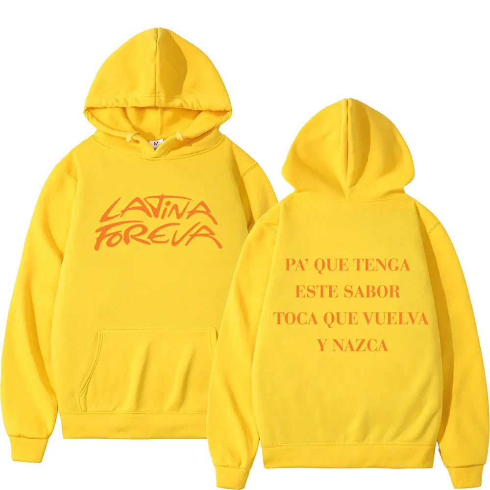 Karol G Latina Foreva Sabor Hoodie - Yellow