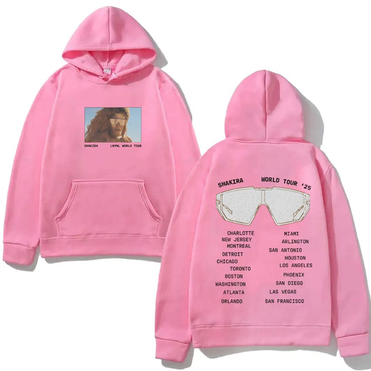 Shakira LMYNL World Tour Hoodie – Pink