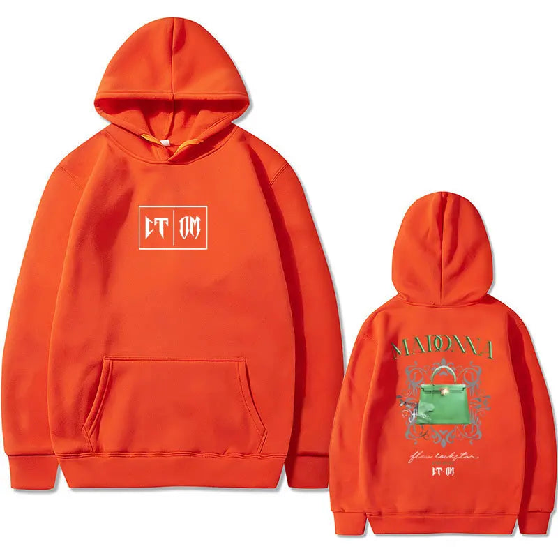 Featherweight x Natanael Cano “Madonna” Hoodie – Orange