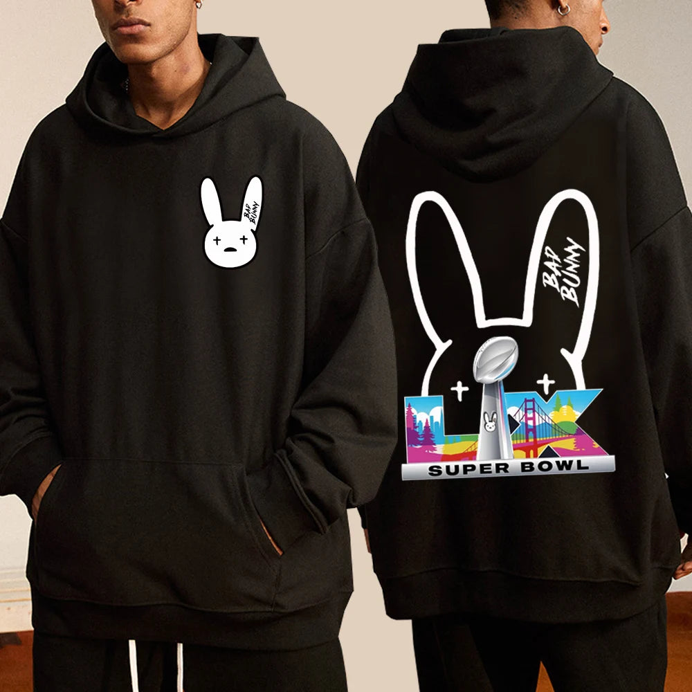 Bad Bunny Bowl 2026 Halftime Show hoodie - gray
