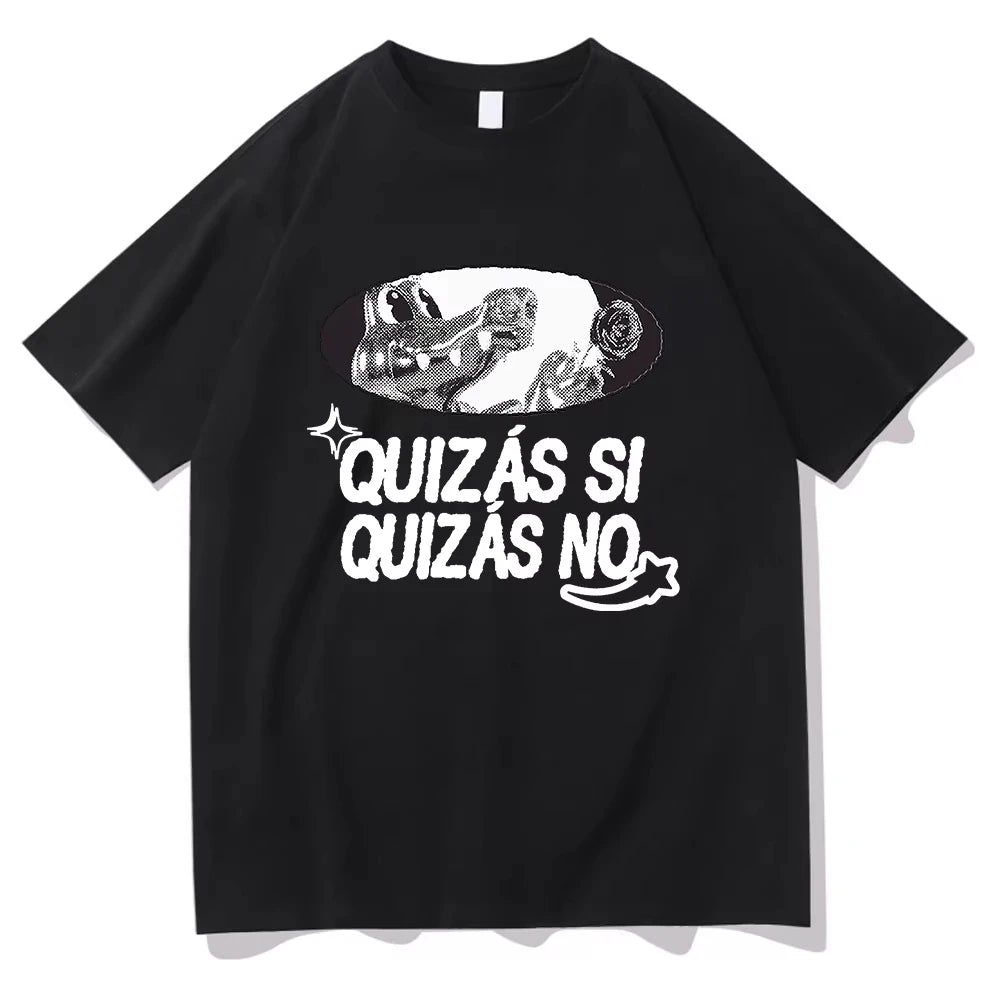 Alvaro Diaz “Maybe Yes, Maybe Not” T-Shirt – Black