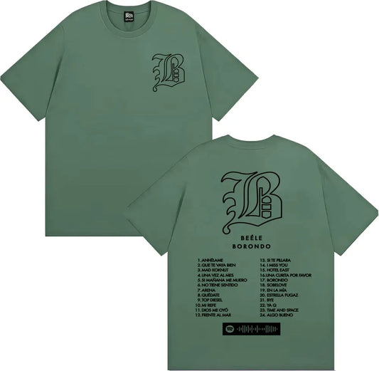 Beéle Borondo Tour Music T-Shirt - Green