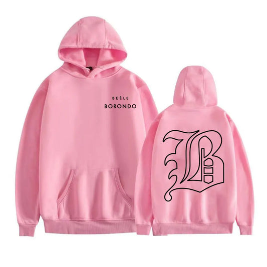 Beéle Borondo Logo Hoodie – Pink