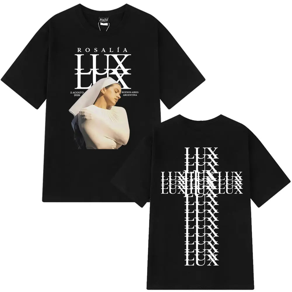 Rosalía LUX 2026 Tour T-Shirt – Black