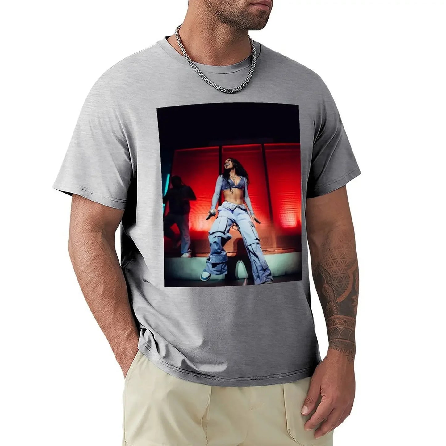 Becky G “Encuentros” Album T-Shirt – Gray