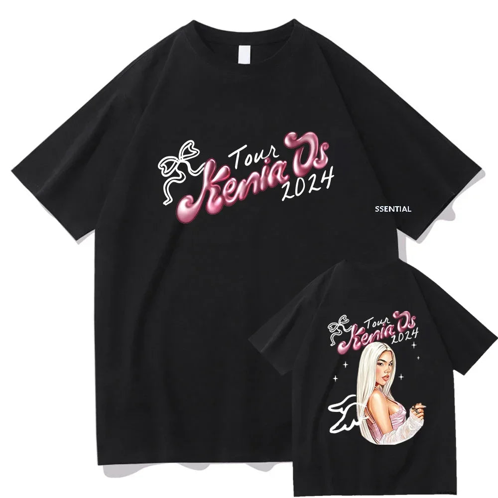 Kenia OS Pink Aura Tour T-Shirt – Black