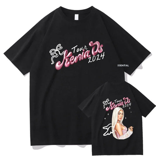 Kenia OS Pink Aura Tour T-Shirt – Black