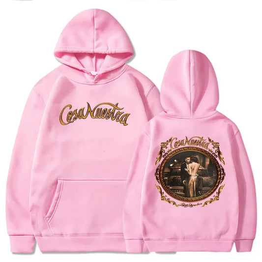 Rauw Alejandro Hoodie – Cosa Nuestra Pink