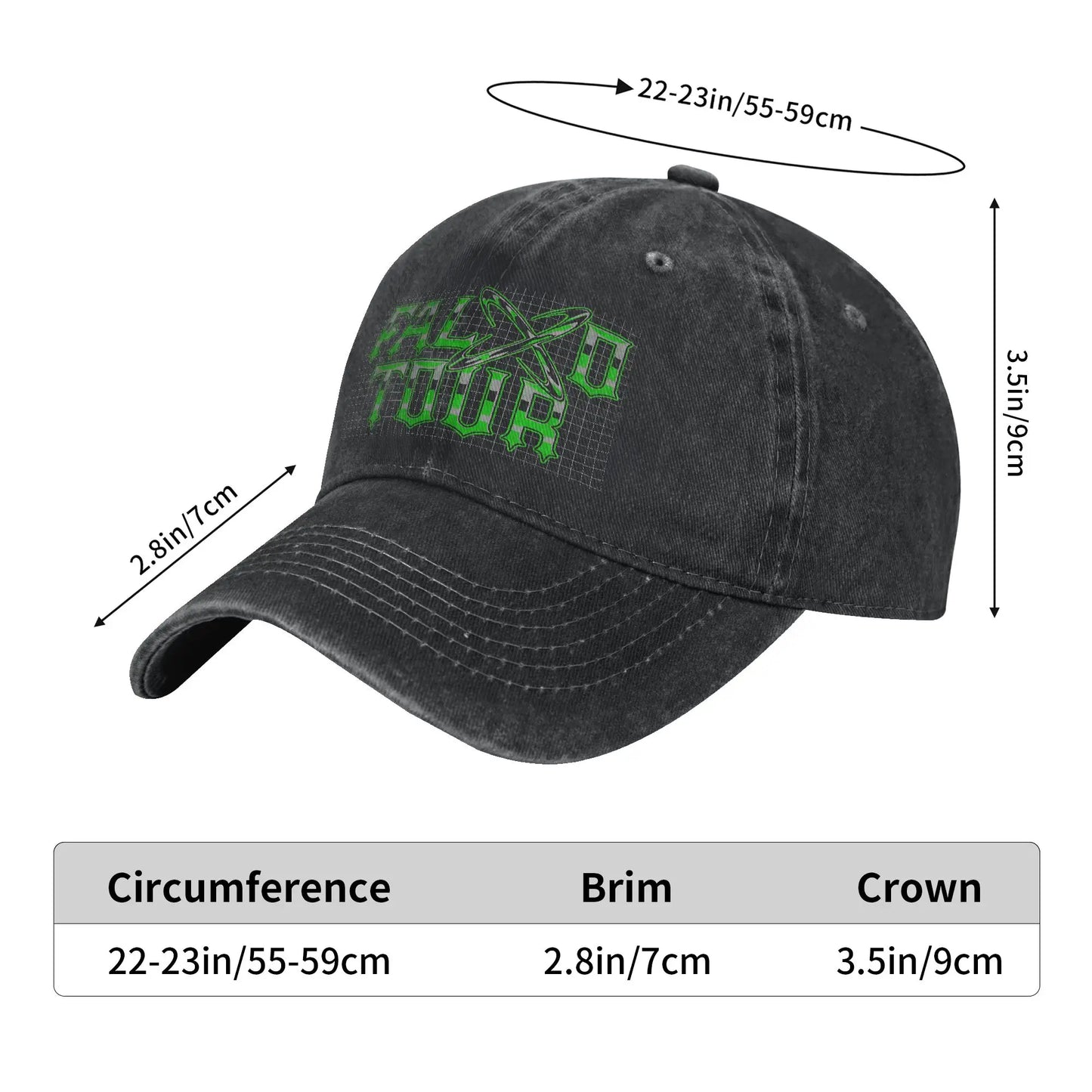 Feid EL GREEN PRINT: La Saga PALXO TOUR X Cap