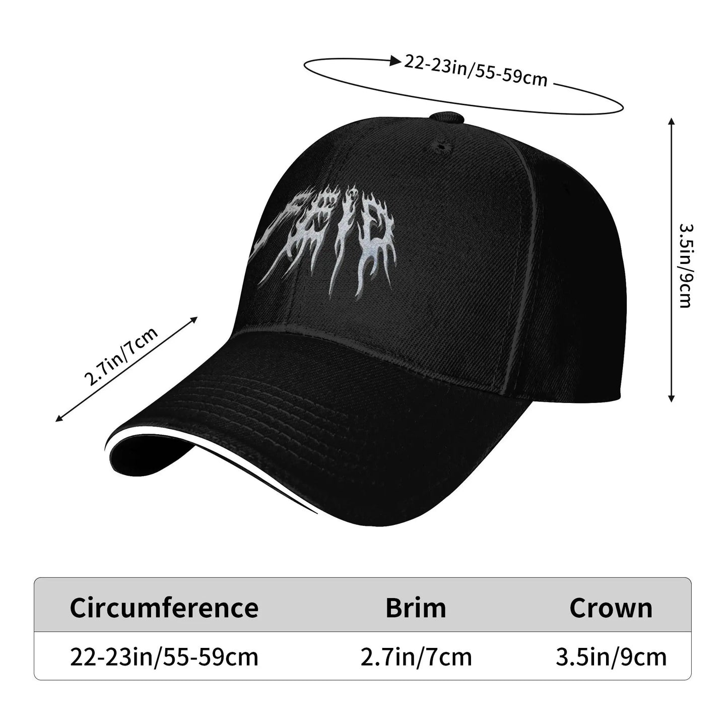 Feid “Ferxxo Flame Logo” Cap – White