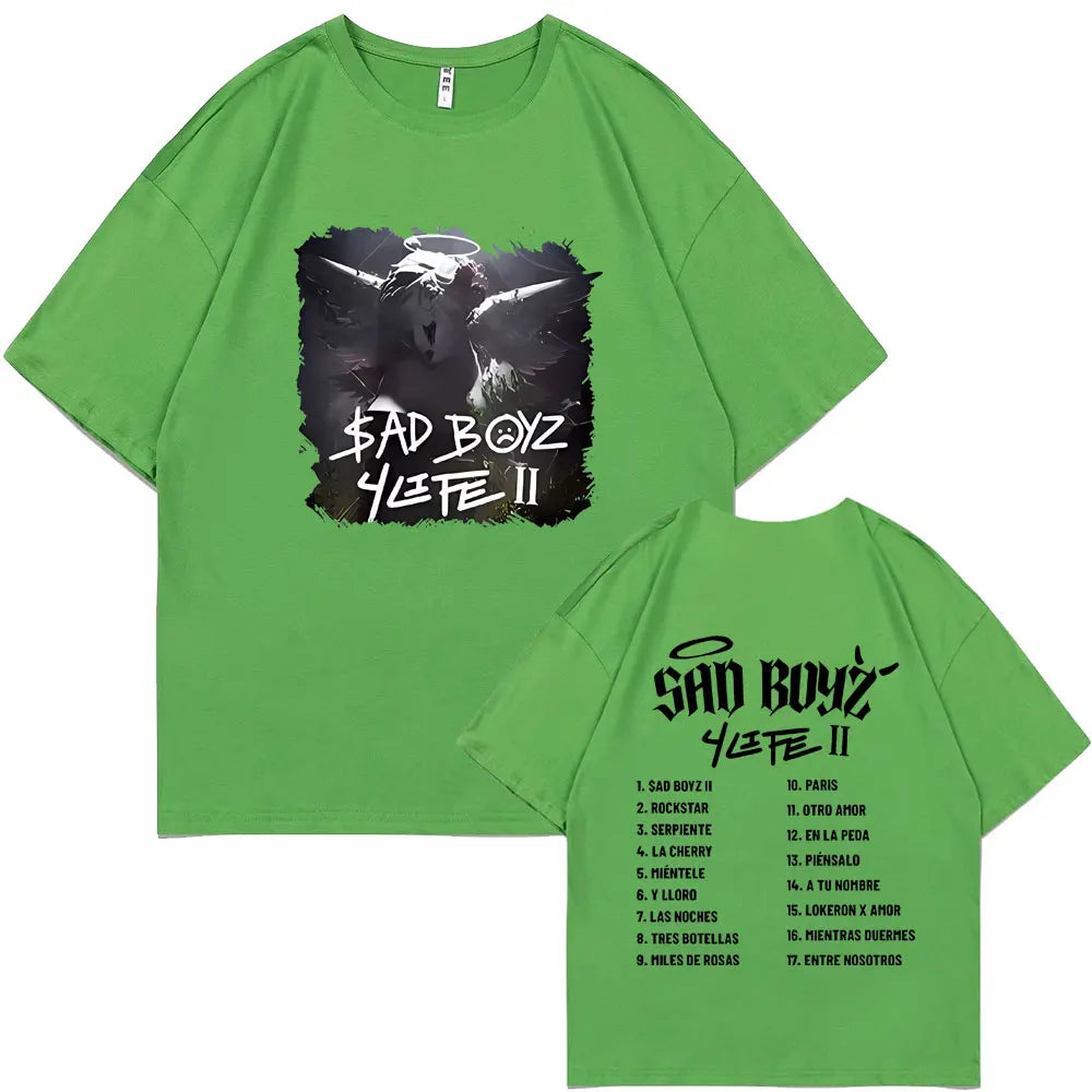 Junior H Sad Boyz 4 Life II T-Shirt – Green