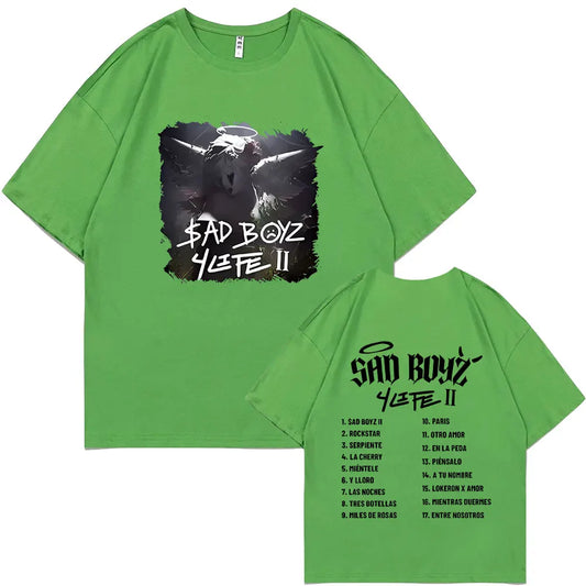 Junior H Sad Boyz 4 Life II T-Shirt – Green