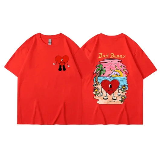 Un Verano Sin Ti Red T-Shirt – Bad Bunny