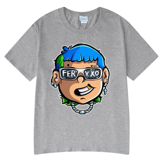 Blessd Feid Ferxxo T-Shirt – Gray