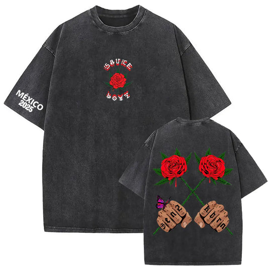 Eladio Carrión Sauce Boyz México 2025 “Stay True” T-Shirt – Black
