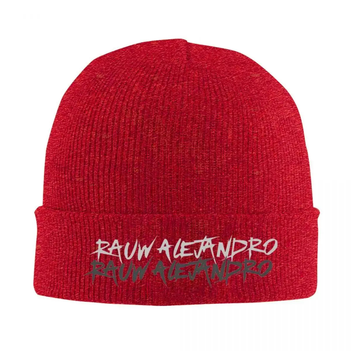 Rauw Alejandro Knit Beanie (Red)