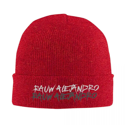 Rauw Alejandro Knit Beanie (Red)