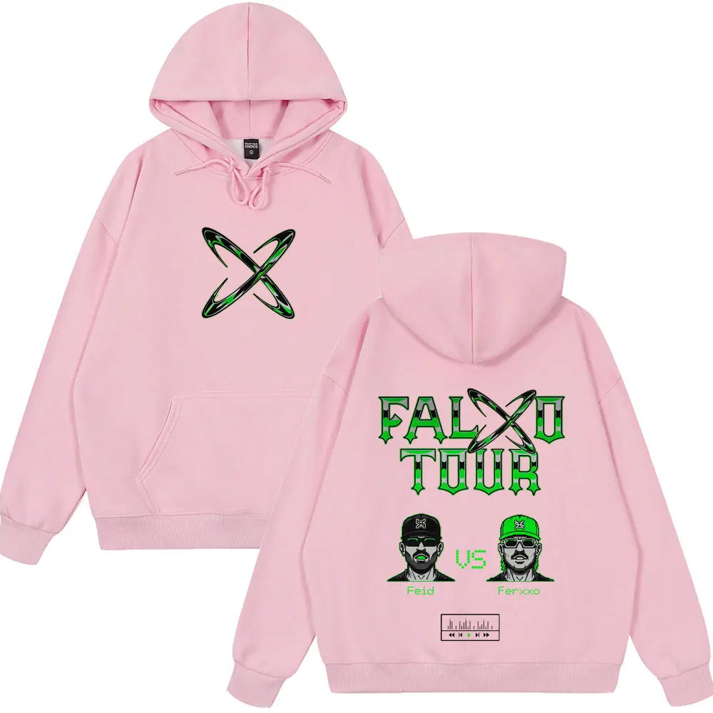Feid EL GREEN PRINT: La Saga PALXO TOUR Hoodie
