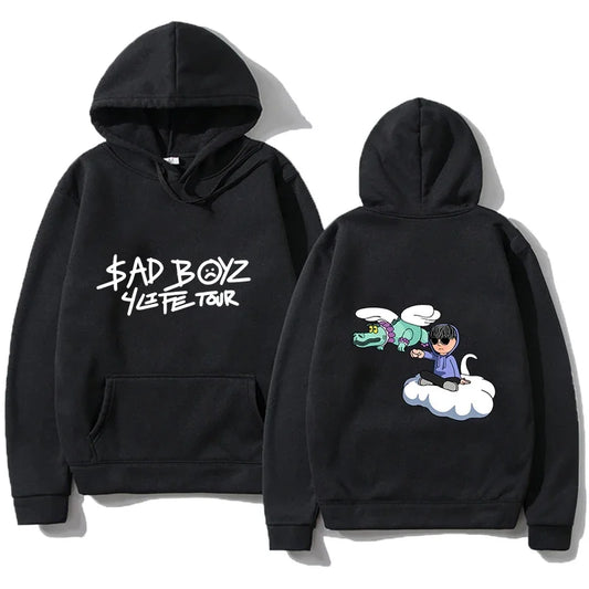Junior H Sad Boyz 4Life Tour Hoodie - Black