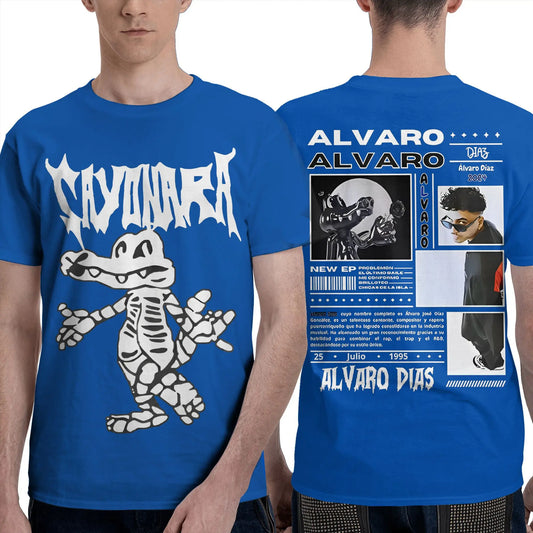 Alvaro Díaz Sayonara T-Shirt – Blue