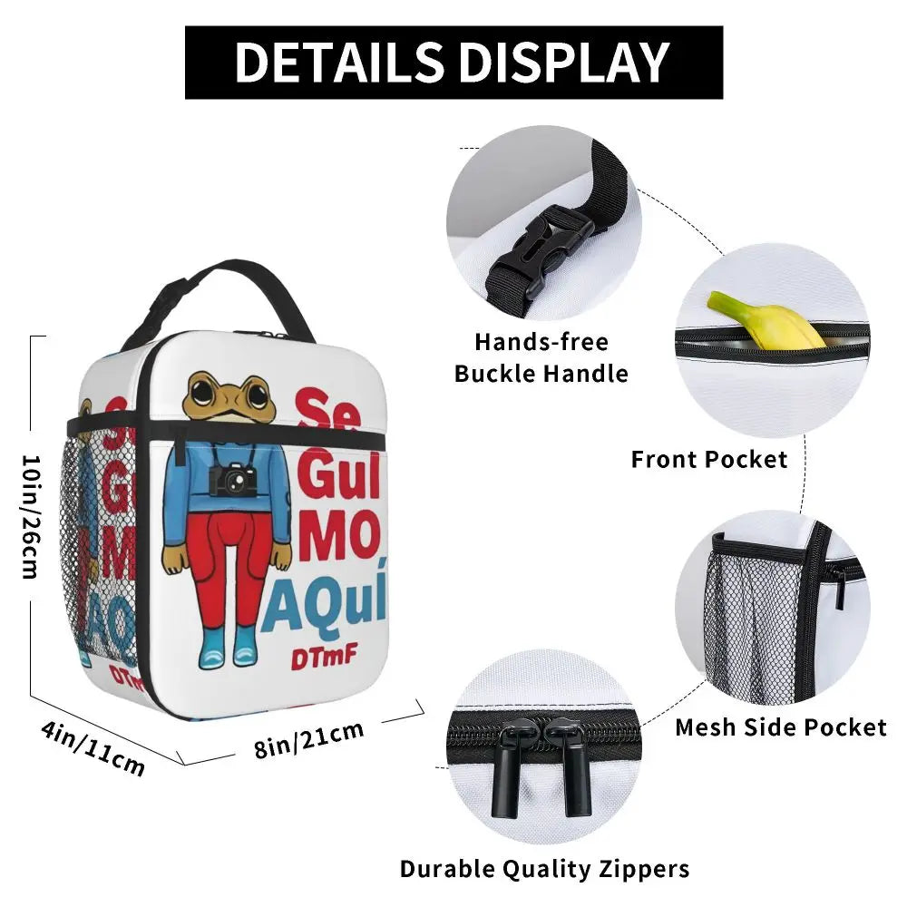 Lunch Bag DTMF – Bad Bunny “SeGuíMO AQuí"