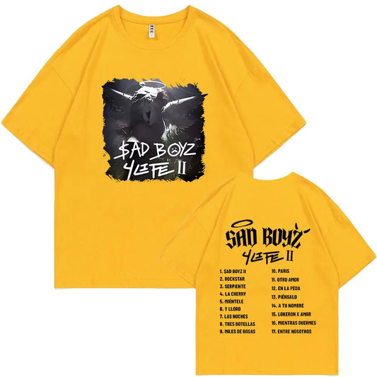 Junior H Sad Boyz 4 Life II T-Shirt – Yellow