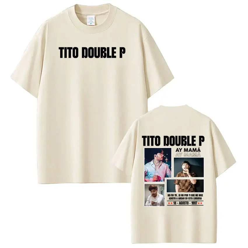 Tito Double P “Ay Mamá! Tour 2025” T-Shirt – Yellow