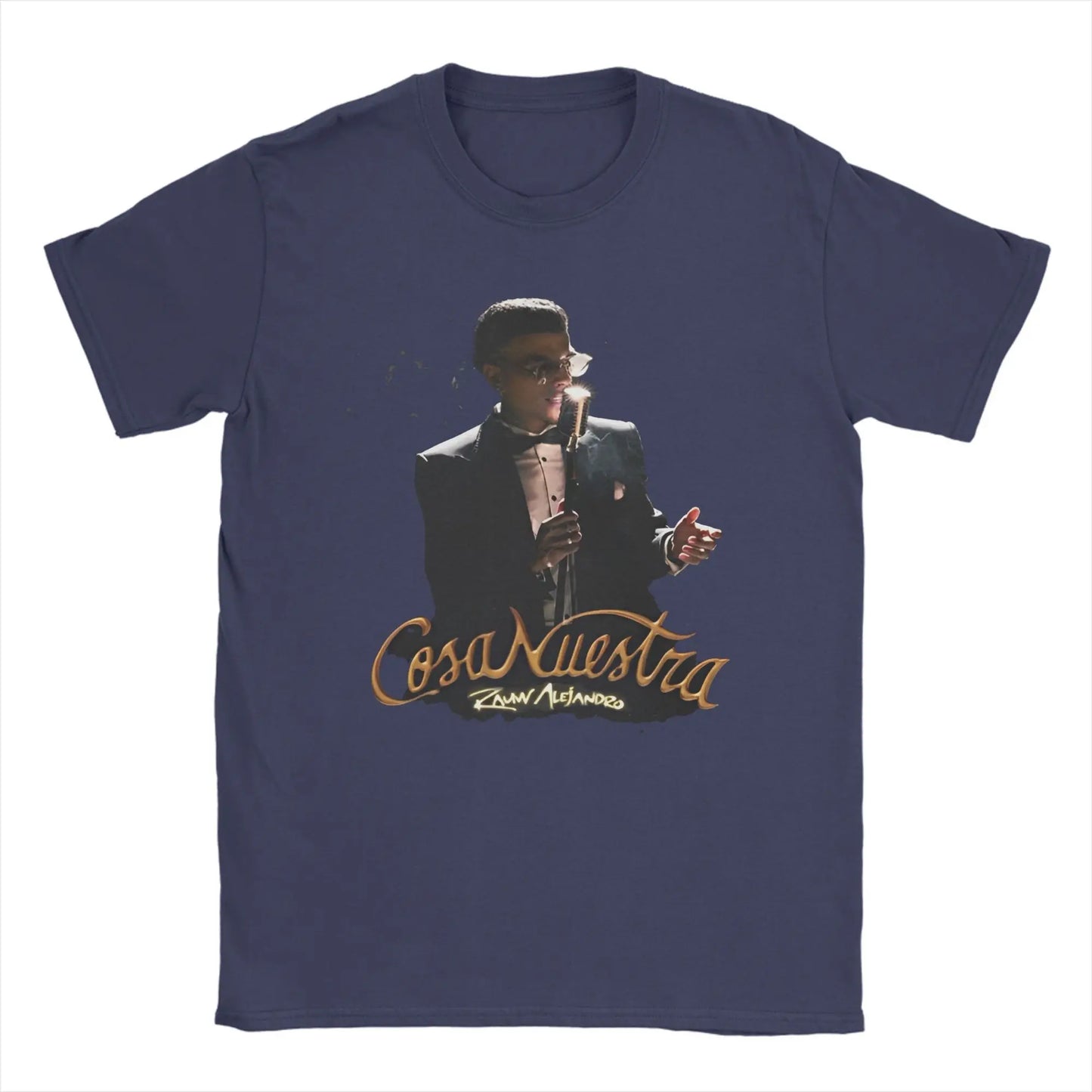 Rauw Alejandro Retro 2025 tour concert Graphic T Shirts for Men Women  100% Cotton  Tee Shirt Clothes