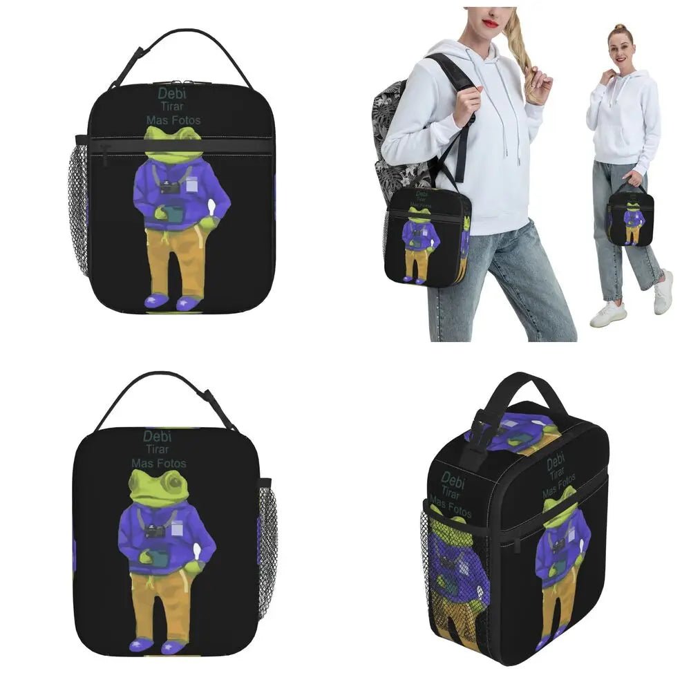 Lunch Bag DTMF – Bad Bunny “Chill Frog"