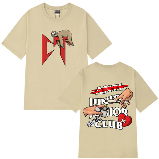 Natanael Cano Sad Boyz 4 Life T-Shirt – Nata Montana Beige