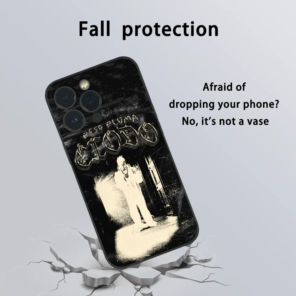 Peso Pluma “Éxodo” Grunge iPhone Case