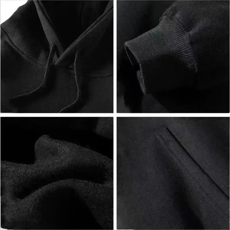 Junior H x Sad Boyz “Broken Heart” Hoodie – Black