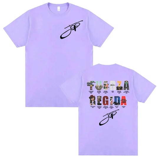 Rapper Fuerza Regida Album Tour T-Shirt (Purple)