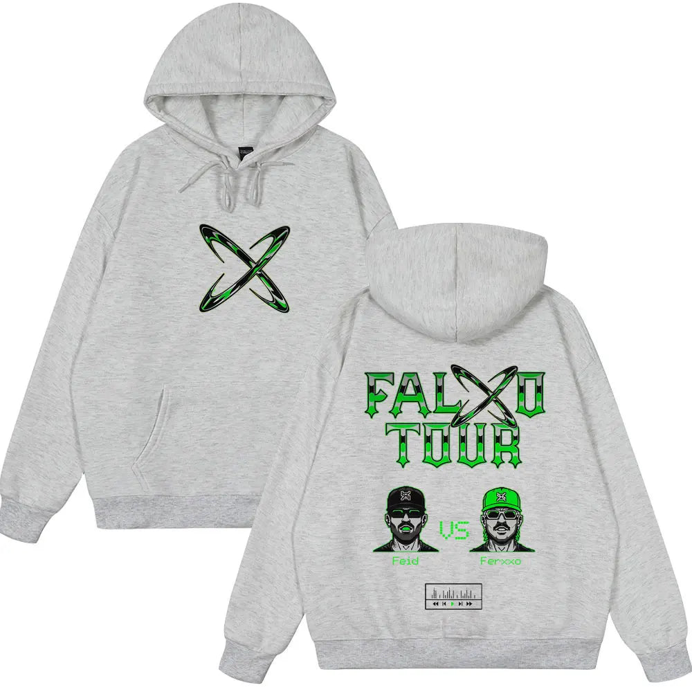 Feid EL GREEN PRINT: La Saga PALXO TOUR Hoodie