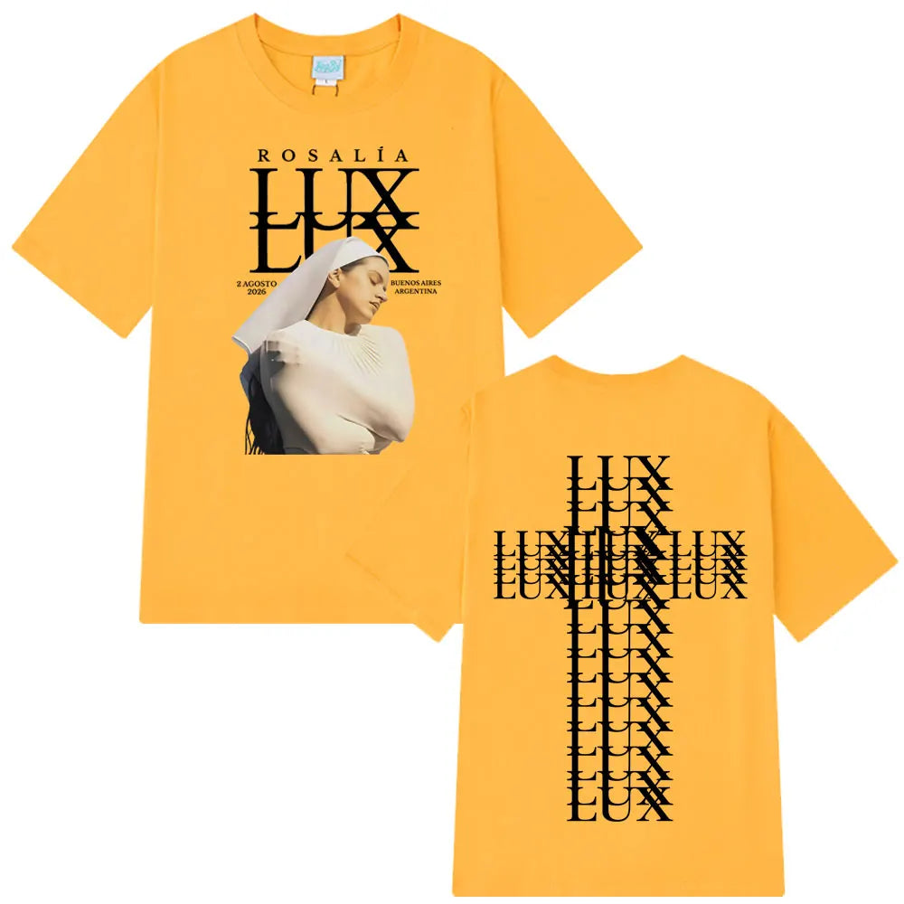 Rosalía LUX 2026 Tour T-Shirt – Yellow