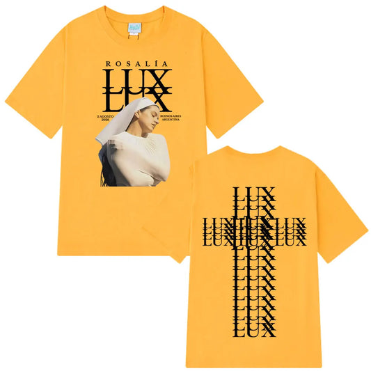 Rosalía LUX 2026 Tour T-Shirt – Yellow