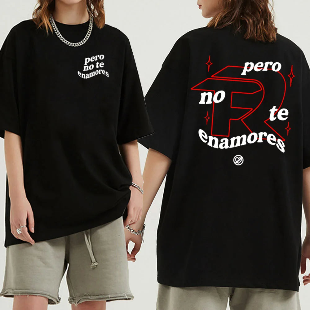 Fuerza Regida “Pero No Te Enamores” T-Shirt – Sky Blue
