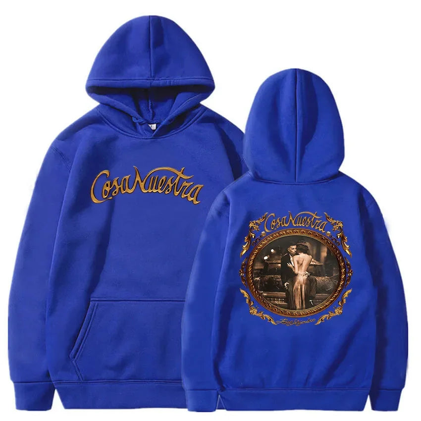 Rauw Alejandro Hoodie – Cosa Nuestra Blue